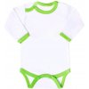 Dojčenské body New Baby so zeleným lemom 68 (4-6m) Dojčenské body New Baby so zeleným lemom 68 (4-6m)