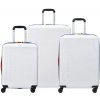 United Colors of Benetton Cestovné kufre set 3ks Benetton United by Delsey S,M,L 208 L biela United Colors of Benetton Cestovné kufre set 3ks Benetton United by Delsey S,M,L 208 L biela