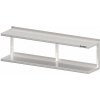 Police závěsná dvoupatrová 1600x400x250 mm | STALGAST, 981844160 inox Police závěsná dvoupatrová 1600x400x250 mm | STALGAST, 981844160 inox