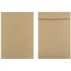 Taška B4 s X dnom a odtrhávacou páskou 250 x 354 mm hnedá 130g