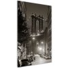 Vertikálny foto obraz akrylový Manhatttan Nový York 50x100 cm Vertikálny foto obraz akrylový Manhatttan Nový York 50x100 cm