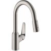 Hansgrohe Focus M42 - Drezová batéria M4216-H180 s výsuvnou spŕškou, sBOX, vzhľad nehrdzavejúcej oce - 71821800 Hansgrohe Focus M42 - Drezová batéria M4216-H180 s výsuvnou spŕškou, sBOX, vzhľad nehrdzavejúcej oce - 71821800