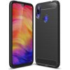 Gumený kryt Carbon na Xiaomi Redmi Note 7 - čierna Gumený kryt Carbon na Xiaomi Redmi Note 7 - čierna