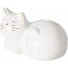 POKLADNIČKA KERAMICKÉ OTVÁRACIE DEKORATÍVNE BIELA MAČKA PRE DETI NA ŠETRENIE POKLADNIČKA KERAMICKÉ OTVÁRACIE DEKORATÍVNE BIELA MAČKA PRE DETI NA ŠETRENIE