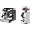Rocket Espresso Appartamento TCA, black + Eureka Mignon Specialita Smart, CR white Rocket Espresso Appartamento TCA, black + Eureka Mignon Specialita Smart, CR white