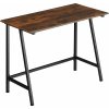 tectake 404421 stôl newton 100x50x77cm industrial tmavé drevo tectake 404421 stôl newton 100x50x77cm industrial tmavé drevo