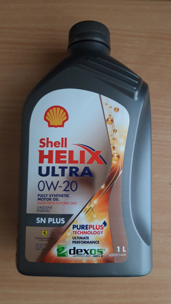 Shell Helix Ultra SN PLUS 0W-20 1 l