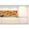 Dimex fototapety do kuchyne, samolepiace KI-180-166 Mozaika rastlín 60 x 180 cm Dimex fototapety do kuchyne, samolepiace KI-180-166 Mozaika rastlín 60 x 180 cm