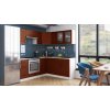 Rohová kuchynská linka ROTIZA CHOCO - Brick Rohová kuchynská linka ROTIZA CHOCO - Brick