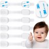 Ricokids Bezpečnostní zařízení pro otevírání skříněk 798100 6 ks bílá Ricokids Bezpečnostní zařízení pro otevírání skříněk 798100 6 ks bílá