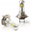 SADA 2x ŽIAROVKA H7 40W 8 LED CREE 1500lm DIAĽKOVÉ SVETLÁ / SVETLÁ DO HMLY SADA 2x ŽIAROVKA H7 40W 8 LED CREE 1500lm DIAĽKOVÉ SVETLÁ / SVETLÁ DO HMLY