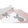 Belisima 3-dielne Posteľné Obliečky Mouse Ružová-120x90cm