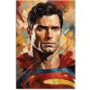 Superman superhrdina obraz na plátne Superman superhrdina obraz na plátne