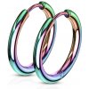 Steel Edge Kruhové náušnice chirurgická oceľ 3065-RW Priemer mm: 12mm Steel Edge Kruhové náušnice chirurgická oceľ 3065-RW Priemer mm: 12mm