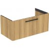 Ideal Standard i.Life B - Umývadlová skrinka 100x44x51 cm, 1 zásuvka, dub T5275NX Ideal Standard i.Life B - Umývadlová skrinka 100x44x51 cm, 1 zásuvka, dub T5275NX