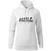 Evolúcia cyklistiky - Mikina dámská Cape s kapucí - S ( Biela ) Evolúcia cyklistiky - Mikina dámská Cape s kapucí - S ( Biela )