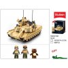 Sluban Model Bricks M38-B1365 Bojový tank M1A2 Abrams TUSK II 2v1 Sluban Model Bricks M38-B1365 Bojový tank M1A2 Abrams TUSK II 2v1