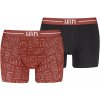 Pánske boxerky LEVI'S® Premium Boxer Brief 2 PACK 37149-1098 Farba: Červená, Veľkosť: XL Pánske boxerky LEVI'S® Premium Boxer Brief 2 PACK 37149-1098 Farba: Červená, Veľkosť: XL
