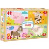 Dohány puzzle Junior Farm 4 Domáce zvieratká 502-9 Dohány puzzle Junior Farm 4 Domáce zvieratká 502-9