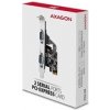 AXAGON PCEA-S2N, PCIe řadič - 2x sériový port (RS232) 250 kbps, vč. LP AXAGON PCEA-S2N, PCIe řadič - 2x sériový port (RS232) 250 kbps, vč. LP