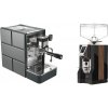 Stone Espresso Pure + Eureka Mignon Specialita, WD black, walnut Stone Espresso Pure + Eureka Mignon Specialita, WD black, walnut