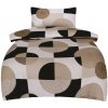 Obliečky bavlnený satén, Kruhy, 1ks 140 x 200 / 1 ks 70 x 90 cm Obliečky bavlnený satén, Kruhy, 1ks 140 x 200 / 1 ks 70 x 90 cm