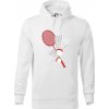 Bedminton - pálka a košík - Mikina pánska Cape s kapucňou - XL ( Biela ) Bedminton - pálka a košík - Mikina pánska Cape s kapucňou - XL ( Biela )