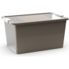 Keter Plastový úložný box BI objem 40 l 55 x 35 x 28 cm sivý