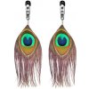 Lovetoy Nipple Clamp With Peacock Feather Trim (ozdoba na bradavky) Lovetoy Nipple Clamp With Peacock Feather Trim (ozdoba na bradavky)