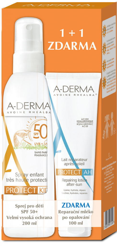 A-Derma Protect spray pre deti SPF50+ 200 ml