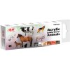 Sada akrylových farieb ICM - Animals 6x12 ml Sada akrylových farieb ICM - Animals 6x12 ml