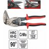 Yato - Nožnice na plech ľavé 90°, 225mm YT-1913 Yato - Nožnice na plech ľavé 90°, 225mm YT-1913