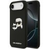 Karl Lagerfeld Liquid Silicone Double Heads MagSafe zadný kryt pre iPhone 17 Air Black Karl Lagerfeld Liquid Silicone Double Heads MagSafe zadný kryt pre iPhone 17 Air Black