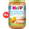 Hipp BIO Zelenina s morčacím mäsom 6 x 220 g