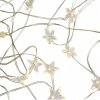LED dekoratívna girlanda ACA Lightning - biele hviezdičky, farba studená biela, 200 cm, IP20, 2x AA batérie