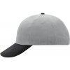 Myrtle Beach (Daiber) Reklamná šiltovka 6 panelová MB6111 - Svetlošedá / čierna | uni Myrtle Beach (Daiber) Reklamná šiltovka 6 panelová MB6111 - Svetlošedá / čierna | uni