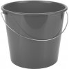 KesTek Plastové vedro s kovovou rúčkou antracitové 10 L HEM10A KesTek Plastové vedro s kovovou rúčkou antracitové 10 L HEM10A