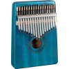 Sela Kalimba Mahogany 17 Blue Sela Kalimba Mahogany 17 Blue
