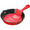 Červená smaltovaná liatinová panvica 15,5cm Grand feu Červená smaltovaná liatinová panvica 15,5cm Grand feu