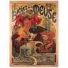 Plagát Alfons Mucha Bieres, 24 x 32 cm Plagát Alfons Mucha Bieres, 24 x 32 cm
