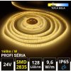 LEDprodukt 5m PROFI LED pásik 128LED/m SMD2835 9,6W/m teplá biela IP65 24V - vysokosvietivý LEDprodukt 5m PROFI LED pásik 128LED/m SMD2835 9,6W/m teplá biela IP65 24V - vysokosvietivý