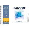 Canson Montval Skicák v krúžkovej väzbe A4, CP, 300 g, 12 listov Canson Montval Skicák v krúžkovej väzbe A4, CP, 300 g, 12 listov