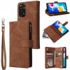 Multifunkčné peňaženkové puzdro na Xiaomi Redmi Note 11 / 11S - Hnedá Multifunkčné peňaženkové puzdro na Xiaomi Redmi Note 11 / 11S - Hnedá