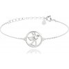 MINET Strieborný náramok ANJEL so srdiečkom MINET Strieborný náramok ANJEL so srdiečkom
