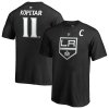 Fanatics dětské tričko #11 Anze Kopitar Los Angeles Kings Stack Logo Name & Number