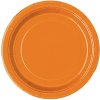 Unique Tanieriky papierové tekvicovo pomarančové 23 cm Unique Tanieriky papierové tekvicovo pomarančové 23 cm
