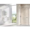 Ravak Chrome sprchové dvere 100 cm výklopné biela lesklá/priehľadné sklo 1QVA0101Z1 Ravak Chrome sprchové dvere 100 cm výklopné biela lesklá/priehľadné sklo 1QVA0101Z1