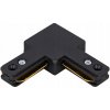 Rohový konektor pre LED osvetľovacie lišty, čierny, typ Rohový konektor pre LED osvetľovacie lišty, čierny, typ