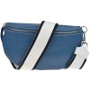 NovaKabelka.sk Reni Grande Blu s prídavným popruhom VI kožená talianska crossbody kabelka modrá NovaKabelka.sk Reni Grande Blu s prídavným popruhom VI kožená talianska crossbody kabelka modrá