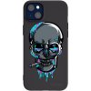 Picasee silikónový čierny obal pre Apple iPhone 14 Plus - EARTH - Lebka 3.0 Picasee silikónový čierny obal pre Apple iPhone 14 Plus - EARTH - Lebka 3.0